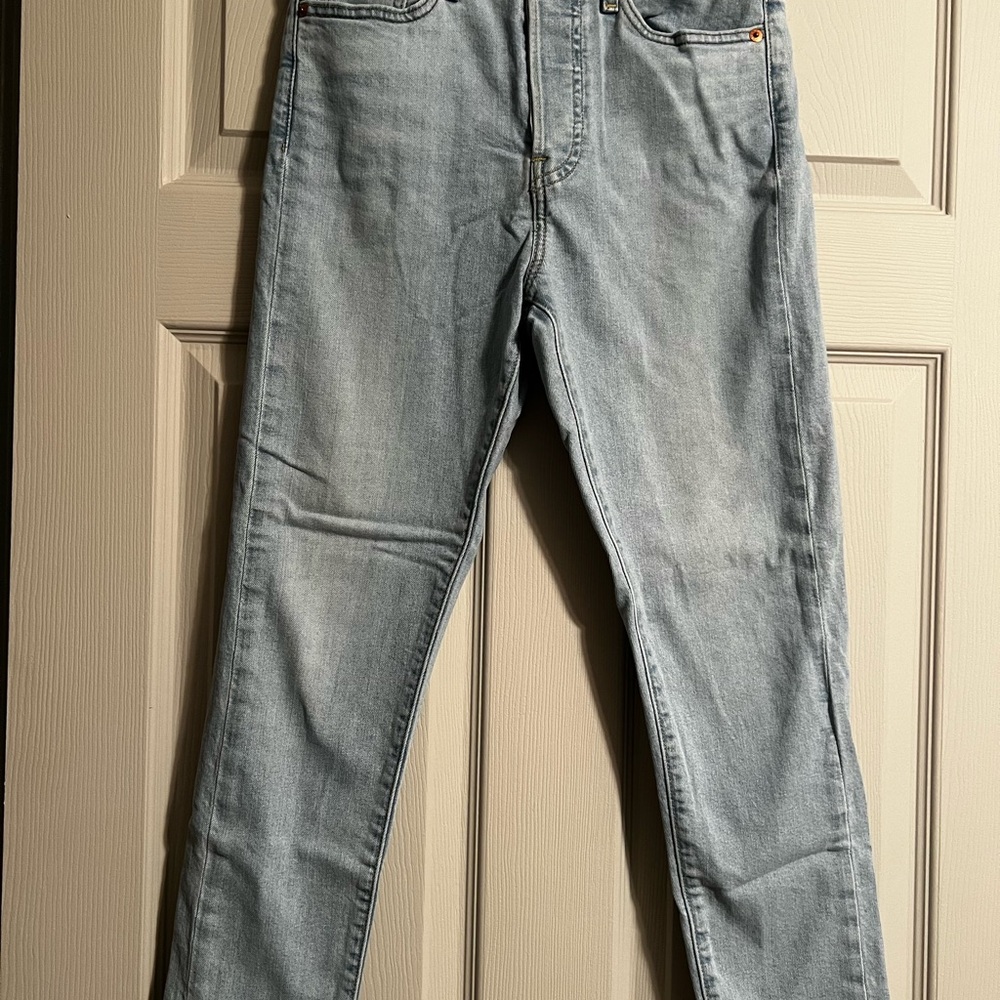 Levi's Wedgie Skinny Buttonfly Jeans